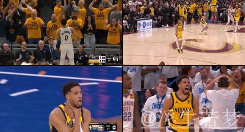 哈利伯顿的惊人表现:四轮季后赛三次绝杀加一次绝平 哈利伯顿的惊人表现:四轮季后赛三次绝杀加一次绝平