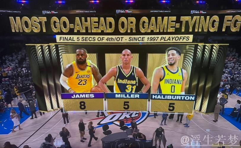 哈利伯顿的惊人表现:四轮季后赛三次绝杀加一次绝平 哈利伯顿的惊人表现:四轮季后赛三次绝杀加一次绝平