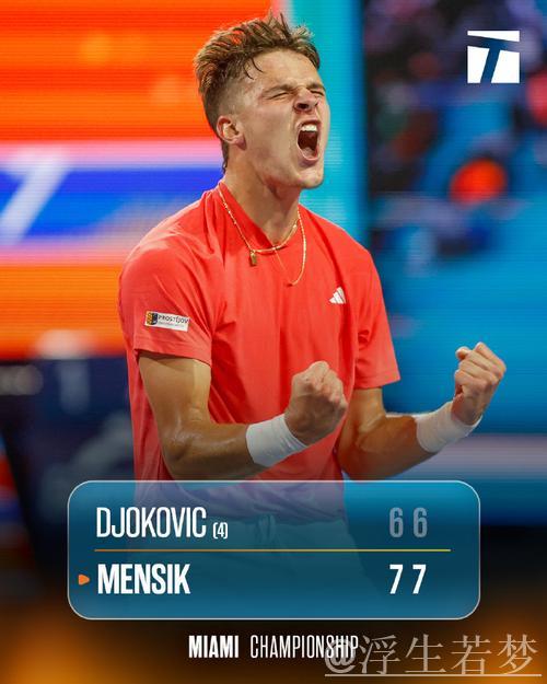 门希克成功斩获生涯首个ATP大师赛男单冠军 门希克成功斩获生涯首个ATP大师赛男单冠军